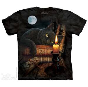 Pánske batikované tričko The Mountain -  The Witching Hour - čierna Veľkosť: XL