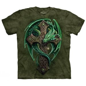 Pánske batikované tričko The Mountain - Woodland Guardian Veľkosť: XL