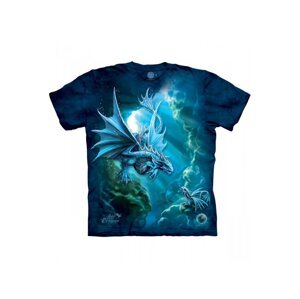 Pánske batikované tričko The Mountain - Draci Veľkosť: XXXL