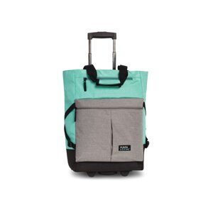 Nákupná taška na kolieskach Punta Cool 33L - mint