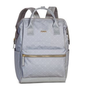 (VADA) Punta City Style dámsky dizajnový batoh 15L - svetlo šedá - FĽAKY
