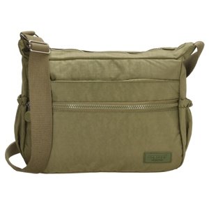 Unisex crossbody taška Beagles Originals Vilhena 35 cm - olivová
