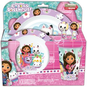 DreamWorks SAFTA 5 kusový jedálenský set Gabby´s Dollhouse