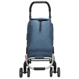Beagles Shop & Go nákupná taška na šiestich kolieskach 41L - navy