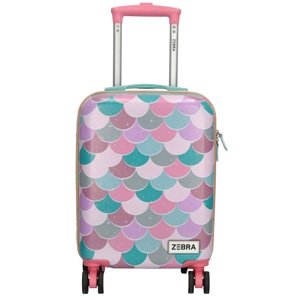 ZEBRA Adventurer detský kufor ABS - 32L - mint