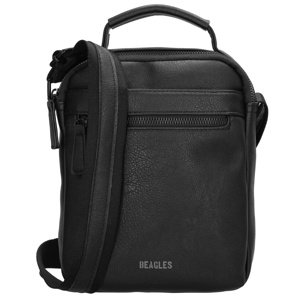 Beagles Toledo pánska crossbody taška - čierna