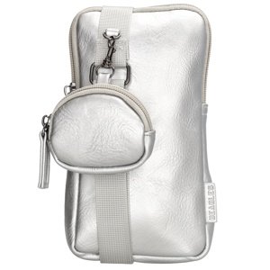 Beagles Ferro crossbody taška na mobil - strieborná