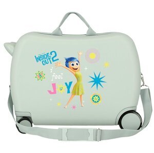 Disney Detský kufrík na kolieskach - odrážadlo - V hlave 2 - mint - 34 L