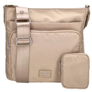 Dámska taška cez rameno Charm London Odeon 3,5L - svetlá taupe