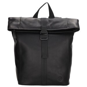 Hide & Stitches kožený batoh Japura 7,5L - čierna