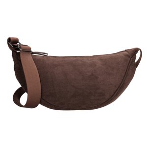 Beagles Neda dámska taška cez rameno Moon bag - tmavohnedá - 4L