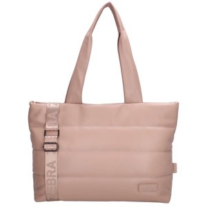 Shopper kabelka - Evie - Zebra Trends - 18 L - 15,6” (34,5 x 19,4 cm) - staroružová