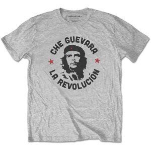 RockOff Unisex bavlnené tričko Che Guevara - sivé Veľkosť: XXL