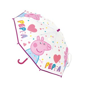 Safta Peppa Pig "HAVING FUN" manuálny dáždnik 46 cm
