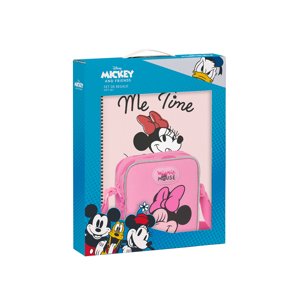 Disney Safta darčeková sada Minnie Mouse "Loving" - notes a taška