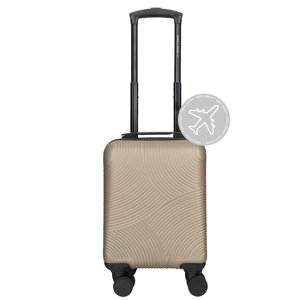 Kabínový kufor podsedadlový ABS 25L Enrico Benetti - champagne