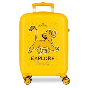 Disney Detský kabínový kufor - The Lion King - 50 cm - žltý - 33 L