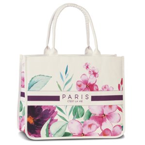 Punta Paris dámska shopper taška - Flower - 18L