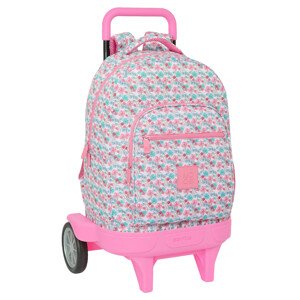 Školský batoh na kolieskach Safta MOOS "Flowers" - 33 L