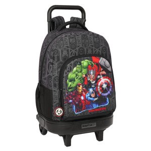 Marvel Školský batoh na kolieskach Safta Avangers "Vendetta" - 33 L