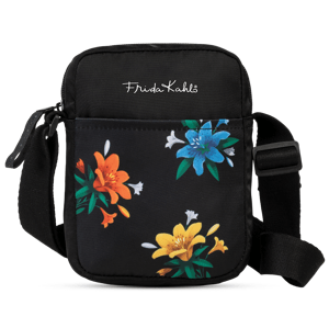 Dámska crossbody taška Frida Kahlo - čierna