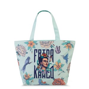 Dámska shopper taška Frida Kahlo 31 L - zelená