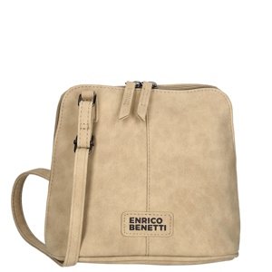 Enrico Benetti Kensi crossbody taška z PU kože - light taupe