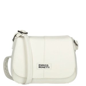 Enrico Benetti Kensi malá crossbody taška - biela