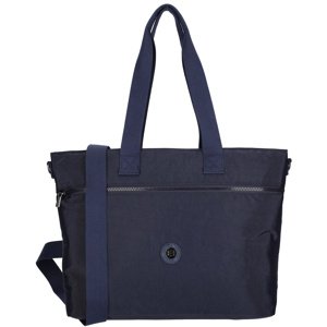 Dámska shopper taška Crinkle Enrico Benetti 15" - navy