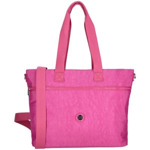 Dámska shopper taška Crinkle Enrico Benetti 15" - fuchsiová