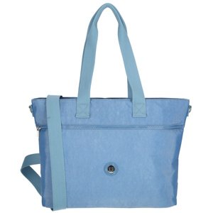 Dámska shopper taška Crinkle Enrico Benetti 15" - modrá