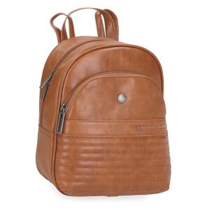 Casual dámsky batoh Pepe Jeans Biker - hnedý 27cm