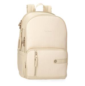 Pepe Jeans Spring dámsky batoh na notebook 12,5L - béžový