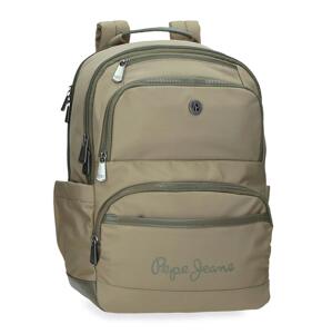 Pepe Jeans Corin dámsky batoh na notebook 18L - olivový