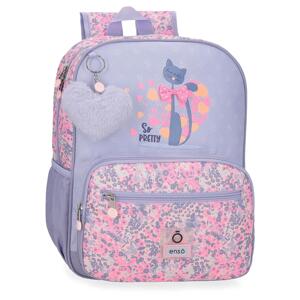 Dievčenský školský batoh s príveskom Enso So Pretty - 13,5L