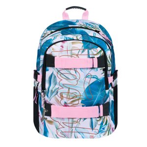 BAAGL školský Batoh Skate Leafs - 25L