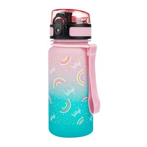 Tritánová fľaša na pitie BAAGL Gradient Dúha - 350 ml
