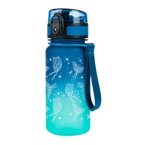 Tritánová fľaša na pitie BAAGL Gradient Motýľ - 350 ml