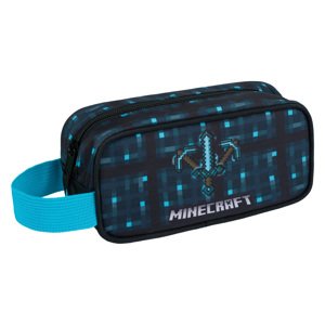 Baagl Minecraft peračník Blue Axe and Sword