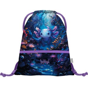 Školské vrecko BAAGL Axolotl - 16,5 L