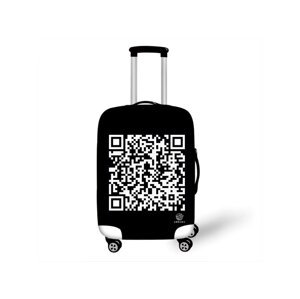 Elastický obal na kufor - QR kód - Abbara Veľkosť: L