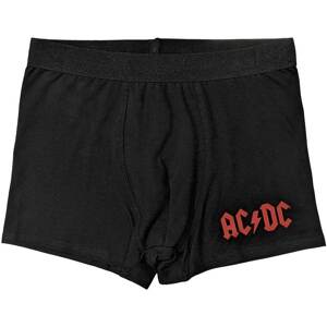 RockOff Pánske bavlnené boxerky AC/DC - čierne Veľkosť: L