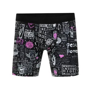 Cycology pánske boxerky Grafffity Performance - čierna Veľkosť: L