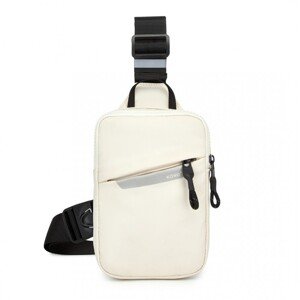 Ľahká crossbody sling taška Kono - béžová