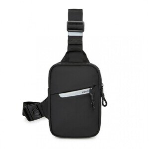 Ľahká crossbody sling taška Kono - čierna