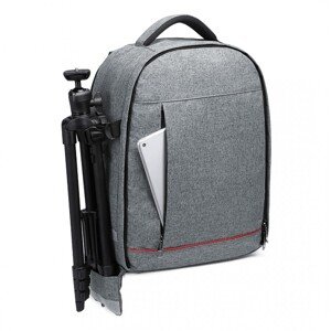 Špeciálny vodeodolný a protiotrasový batoh na fotoaparát KONO - svetlo sivý