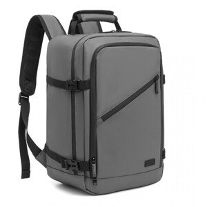 KONO nepremokavý PVC kabínový batoh EM2334 - 18L - 15,6" - sivý