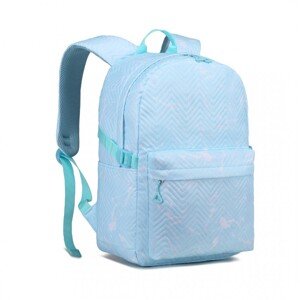 Kono vodeodolný školský batoh na notebook 22L - modrý