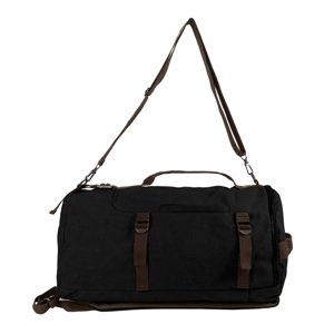 SPORT plátený batoh / cestovná taška - 24,5 L - čierna