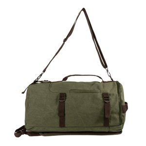 SPORT plátený batoh / cestovná taška - 24,5 L - zelená